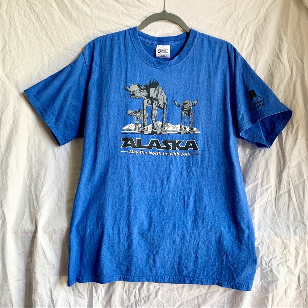 ❄️ Oversized “Alaska” Vintage T Shirt ❄️